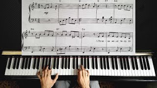 "Позови меня" (Call me) - Piano Tutorial chords