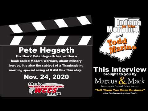Indiana in the Morning Interview: Pete Hegseth (11-24-20)