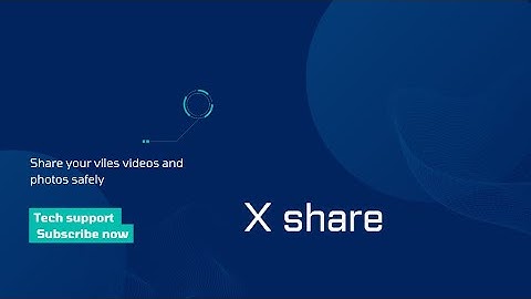 x share | How to share your apps and data easily #tech #technology