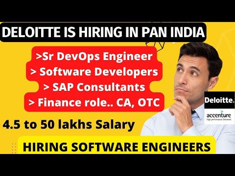 Deloitte Hiring #DevOps #CA #SAP