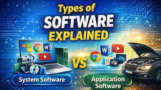 Types of Software Explained | System Software vs Application Software | Computer Basics Day 2 screenshot 4
