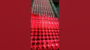 spi RGB ucs5603 led mesh screen factory testing video