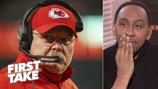 Andy Reid under the most pressure to win in the 2019 NFL Playoffs - Stephen A. | First Take