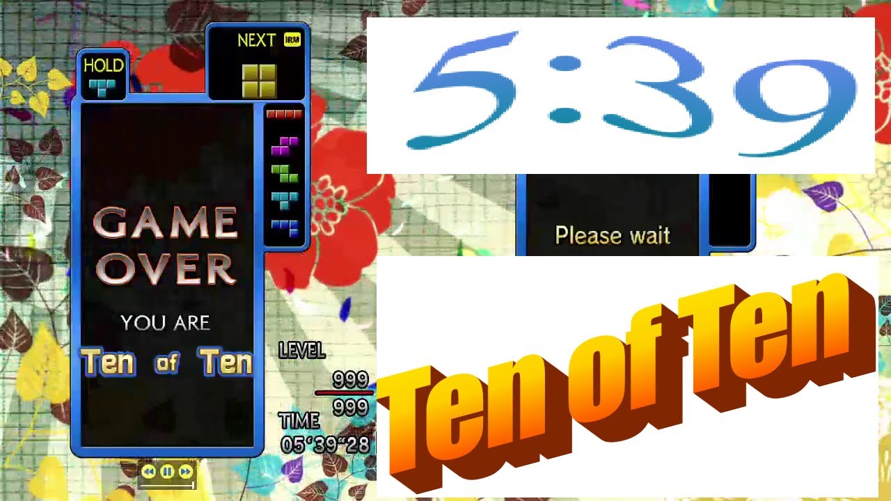 TGM4 Normal (T): Ten of Ten in 5:39 (no extra button WR)