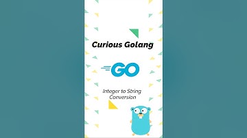 Curious Golang - Integer to String Conversion #golang #coding #development #programming #interview