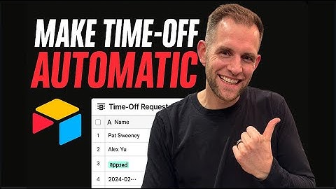 Managing Timeoff Requests in Airtable