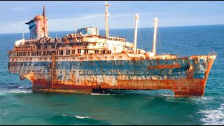 10 TAJEMNICZYCH opuszczonych statków
