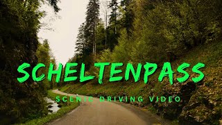 Switzerland 🇨🇭 Scenic Driving Video Scheltenpass 4K Balsthal - Scheltenpass - Delsberg