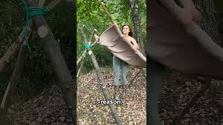 Forest Hammock From Sticks and Trash Reviewed