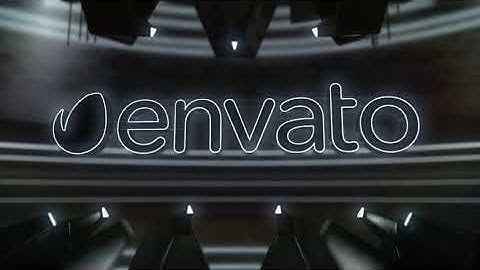 Cyber Dark Neon Logo Reveal - Best After Effects Templates 2019