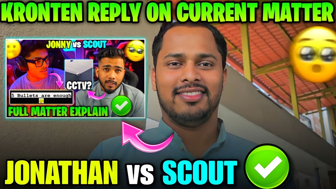 KRONTEN REPLY ON JONATHAN VS SCOUT CONTROVERSY 😳 | GODL - YouTube