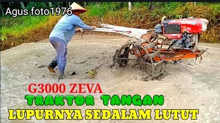 Skillnya Luar Biasa Driver Traktor Sawah Ini//Lahan Siap tanam Lumpurnya Sedalam Lutut:Agus foto1976