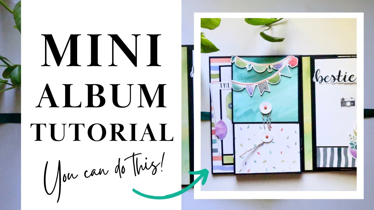 Mini Album para Niña Parte 1: Estructura, Tutorial Scrapbook