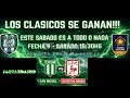 EL TRUENO VERDE  VS  MORON (LA PREVIA)