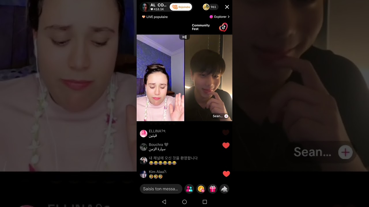 لايف لبارحة و غيرة فيتين على كوبرا لا يفوتكم الضحك مع كوبرا و أصدقاءها part1