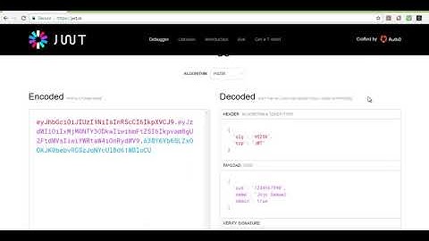 JSON Web Token (JWT)