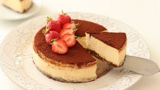 濃厚ティラミス・チーズケーキの作り方 Tiramisu Cheesecake｜HidaMari Cooking