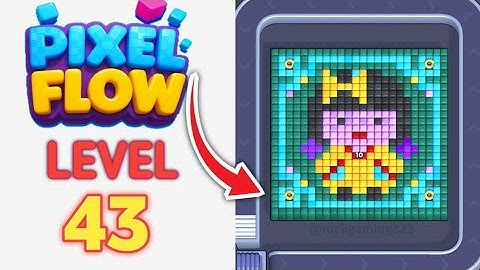 Pixel Flow Level 43 Walkthrough