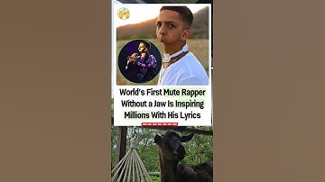 World first Mute Rapper with no Jaw is inspiring millions with his lyrics