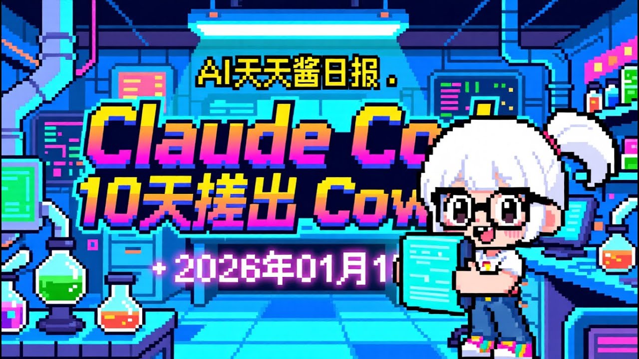 10天搓出全能Agent？Claude Code 负责人：人类只需规划！ 【AI日报 2026-01-15】
