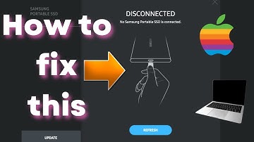 How To Fix Samsung Portable SSD Disconnected Issue in MacBook 2021
