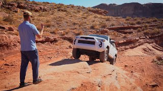 MOAB OVERLAND TRAILS with my STOCK 2023 TOYOTA 4RUNNER