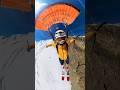 Highest altitude Ski-BASE jump ⛷ 5,716 metres (18,753 ft) by Joshua Bregmen 🇬🇧