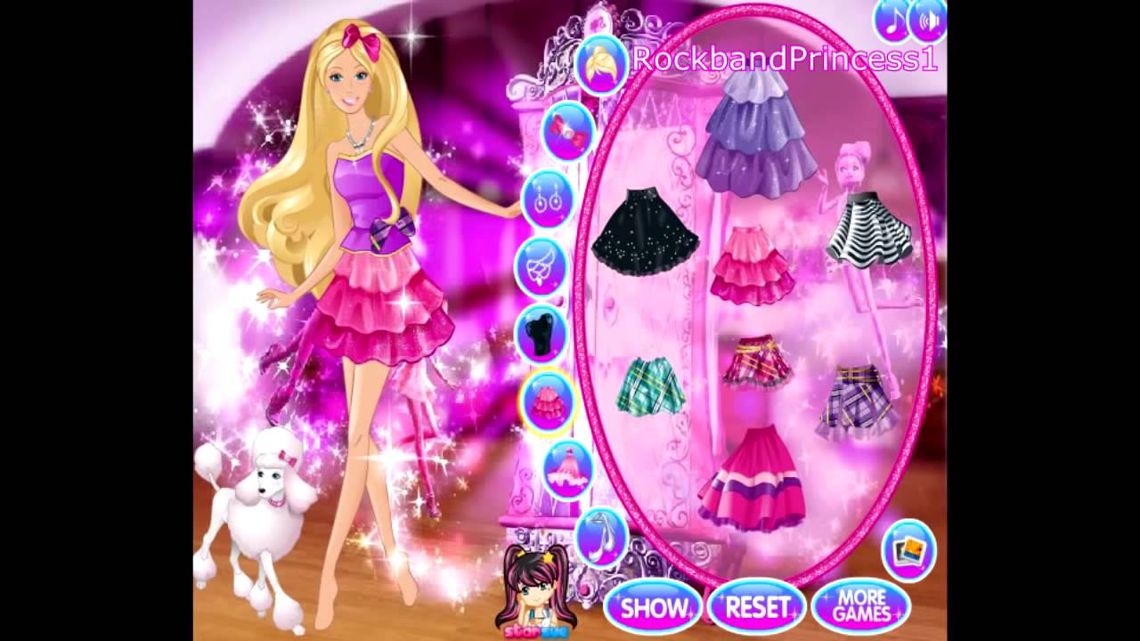 Barbie Online Games To Play Free Barbie Cartoon Game   Barbie A Fashion Fairytale Makeover Game