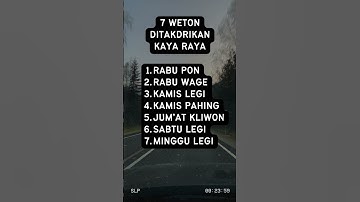 7 Weton Yang Ditakdirkan Kaya Raya #shorts #ramalanweton #primbonjawalengkap #primbonjawa #viral