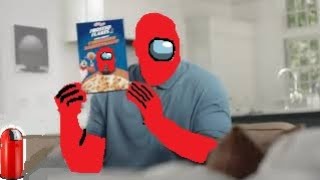 Frosted Flakes Ad With Shaq But i Edited it While Tired