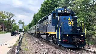 NJT 4109 leads 1621 at Park Ridge, NJ