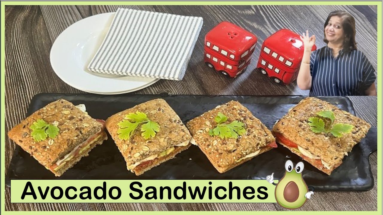 Avocado Sandwiches with Tomato & Bocconcini Cheese YouTube