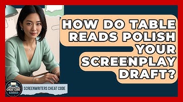 How Do Table Reads Polish Your Screenplay Draft? - Screenwriter