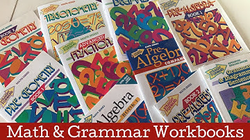 Math Workbooks | Algebra, Geometry, Fractions, Decimals and Trigonometry