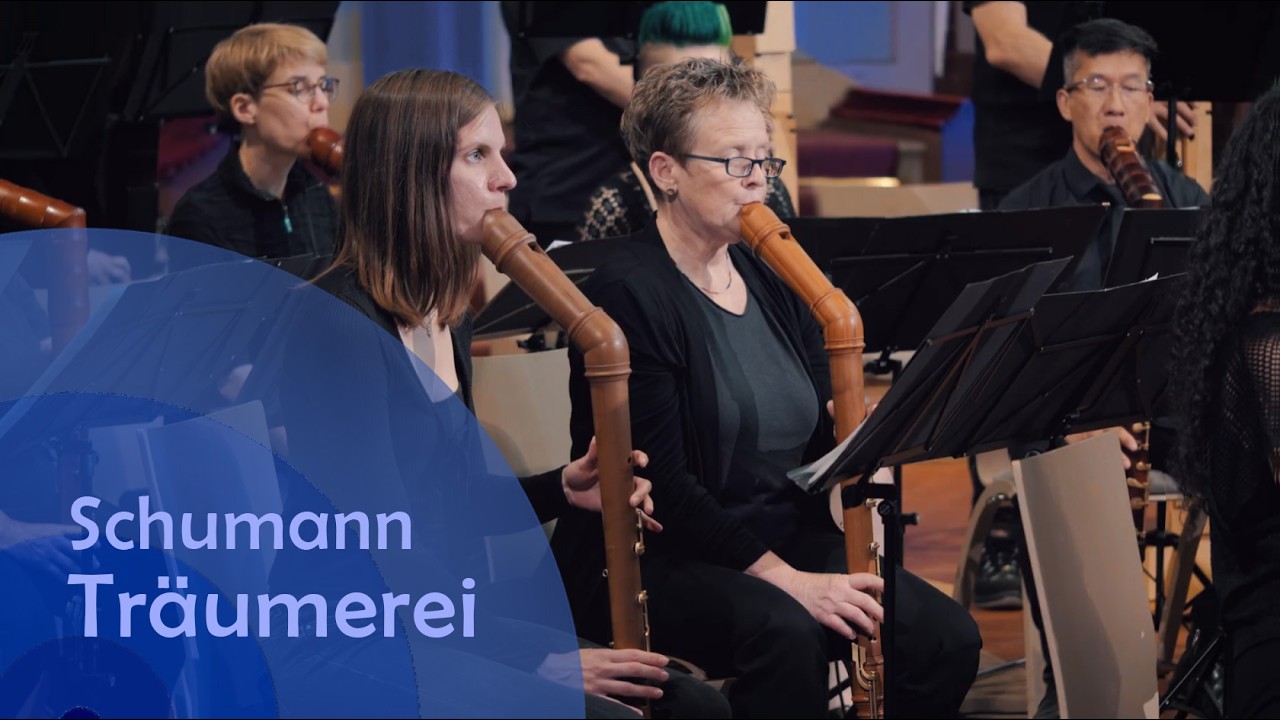 Robert Schumann: Träumerei | Berliner Blockflöten Orchester
