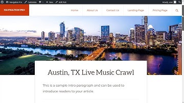 Replacing the Text in a Navigation Pro Layout