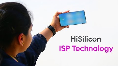 Huawei HiSilicon new AI powered ISP 🤩🤩