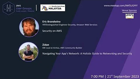 AWS User Group Malaysia Meet up September 2023 - Live