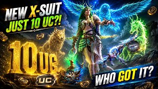 10 UC Mein New X-Suit Nikal Aaya 😱 | Kiska Nikla? | PUBG Mobile
