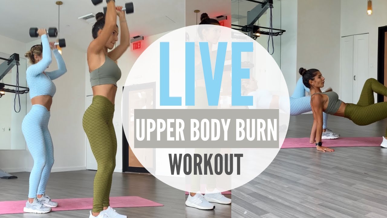 POWER UPPER BODY 🔥 LIVE WORKOUT 15/28 YouTube