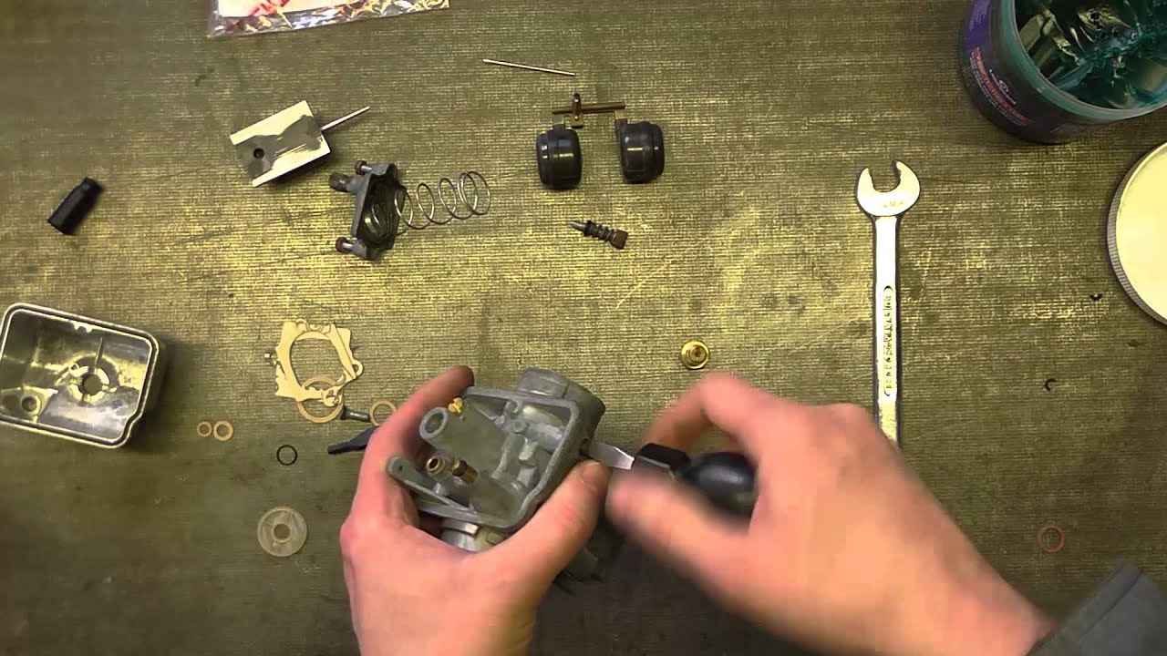 Morini Club bike; Dellorto VHB(Z) rebuild