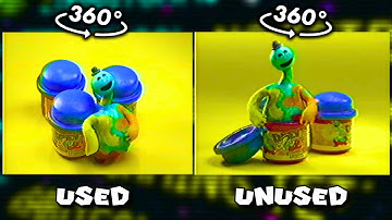 360° VR Doey The Doughman USED vs UNUSED INTRO Comparison (Poppy Playtime Chapter 4)