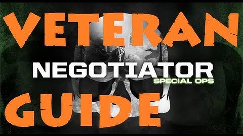 MW3 Negotiator Veteran Spec Ops Walkthrough on Veteran