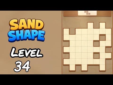 Sand Shape Level 34 preview