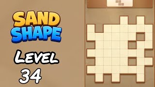 Sand Shape Level 34 Walkthrough