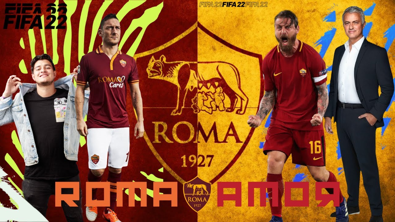 FIFA 22 | MODO CARRERA AS ROMA | #1 | ROMA AMOR - YouTube