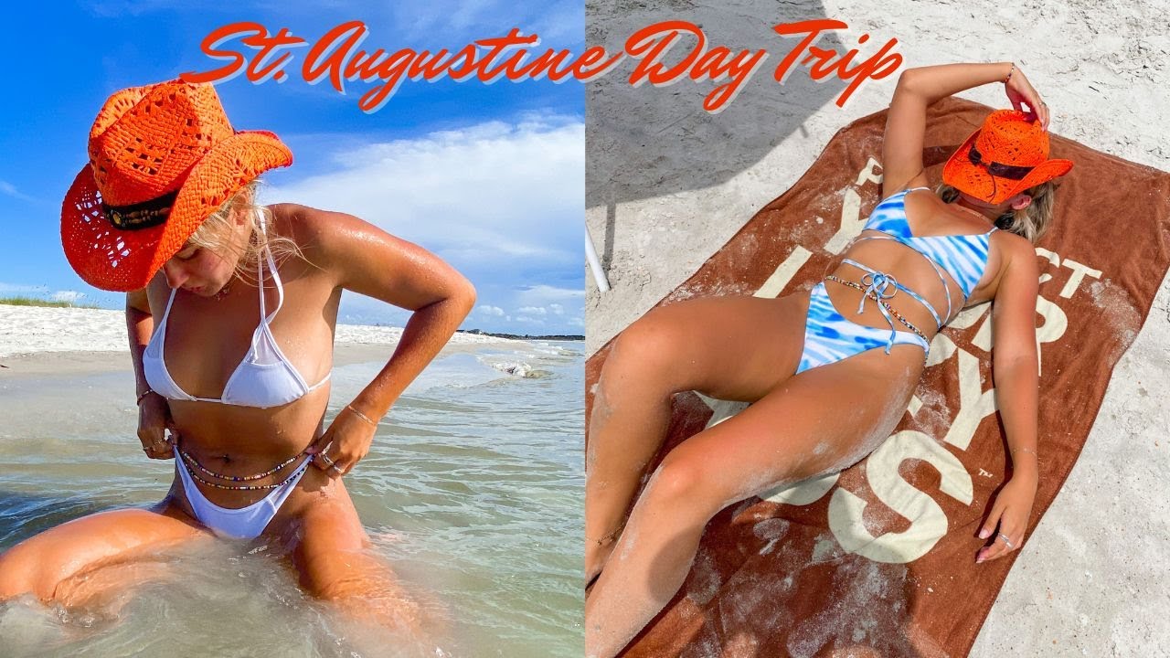 Day Trip To Saint Augustine Beaches and Jax Beach *FL Travel Guide/ Vlog! || things to do*