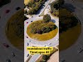 #shorts Roundabout traffic TimeLapse 4k