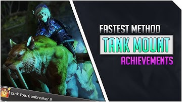 FFXIV: Fastest Method | Rare Achievement Tank Mounts in Shadowbringers