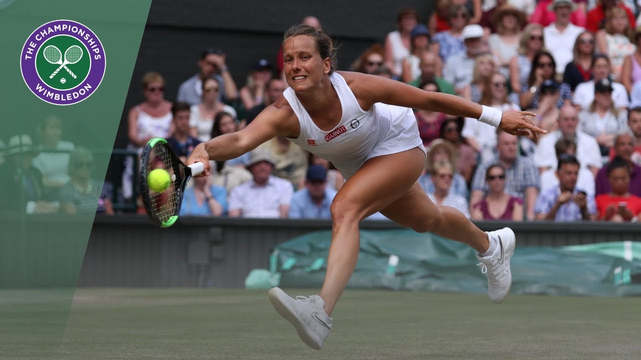 tenniswarehouse Barbora Strycova vs Johanna Konta Wimbledon 2019 quarter-finals highlights